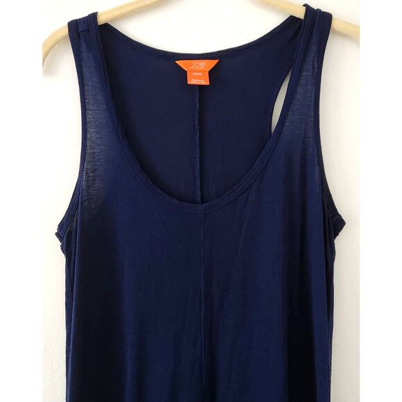 Joe Fresh Halter Blue Long Maxi Dress Size M - Picture 2 of 4